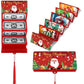 Christmas Money Holder Wallet Red Envelope Christmas Gift Envelope Greeting Card Creative Birthday Folding Cash Holder For Kids