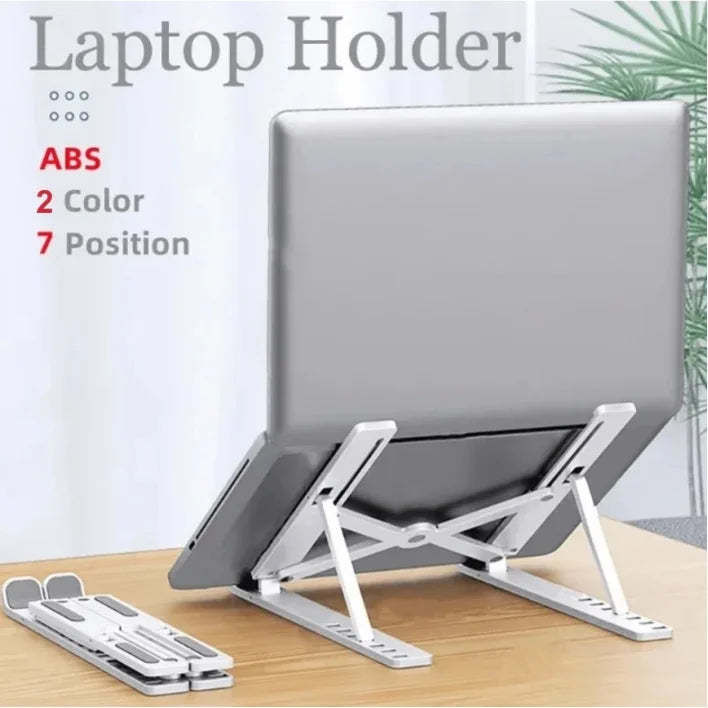 Foldable Laptop Stand Adjustable Portable Notebook Bracket Support Base ABS Holder For Macbook Air Pro Accessories