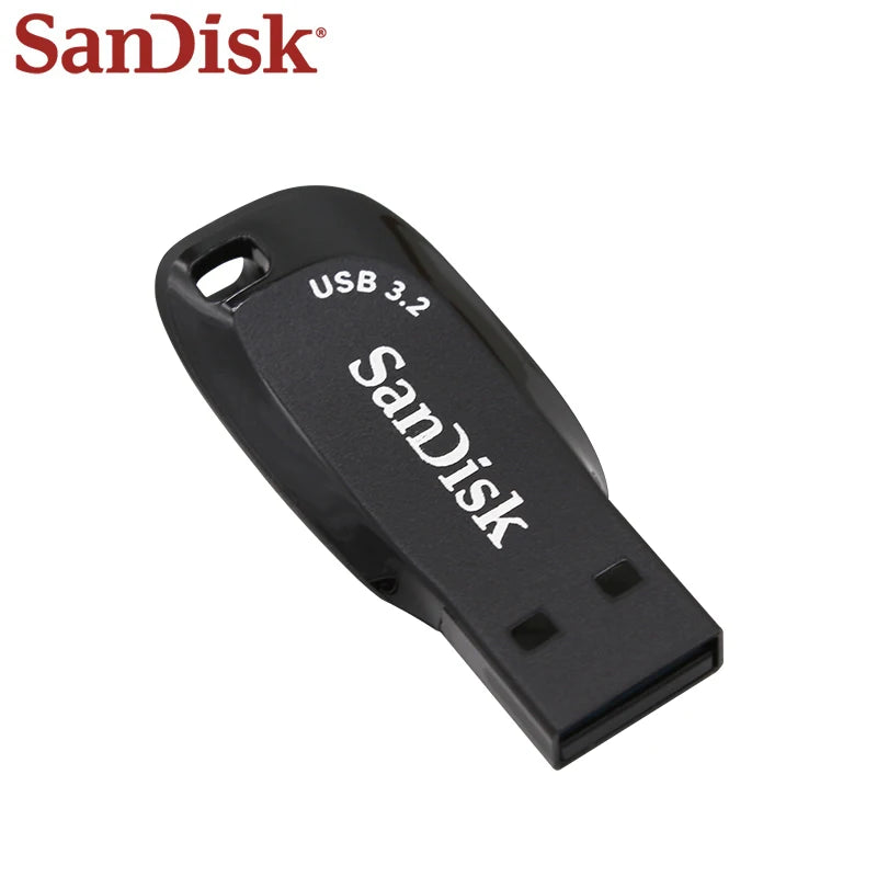 SanDisk USB 3.2 Flash Drive 128GB 64GB 32GB Up to 100Mb/s Pen Drive Original storage Memory Stick for Computer U disk pendrive