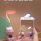 Creative Cute Cat Flexible Led Study Desk Lamp with Phone Holder Bedside Color Adjust Table Lamp for Kids Student Room