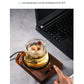 100°C Cup Heater Mug Warmer Hot Tea Makers Automatic Warmer Coaster 5 Gear Temperature Cup Heaters Coffee Milk Tea Heating Pad